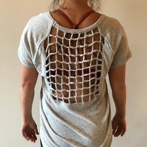 Chaser V-neck Knot Back Tee